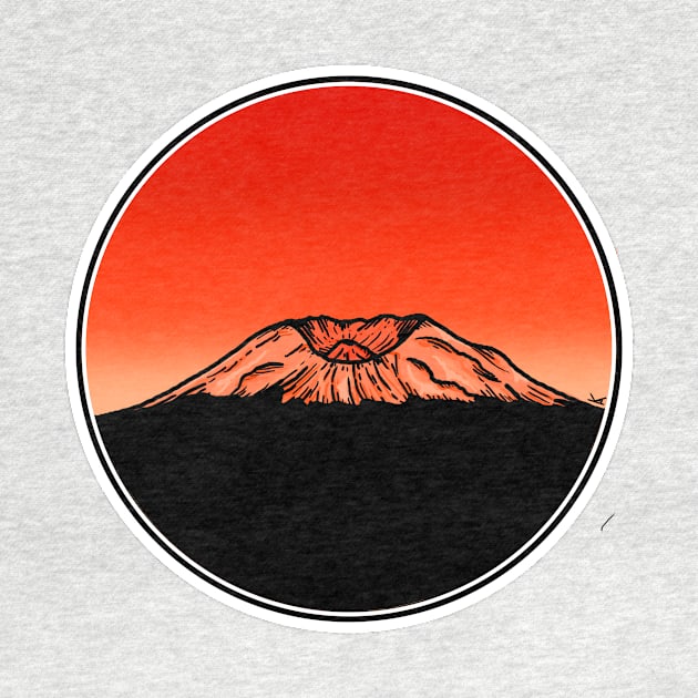 Mt St Helens Sunset by FernheartDesign